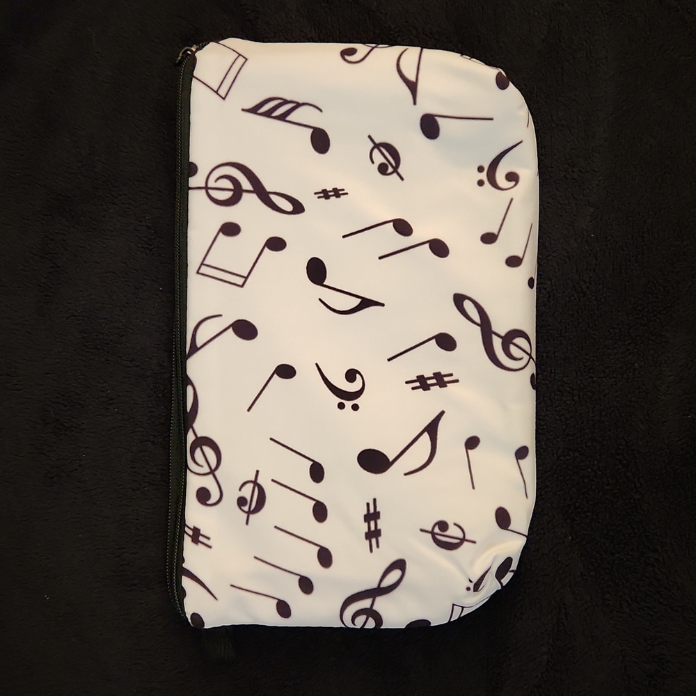 NEW- Cosmetic Bag - Music Notes 🎵